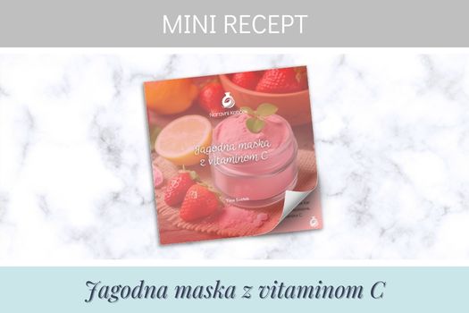 Jagodna maska z vitaminom C