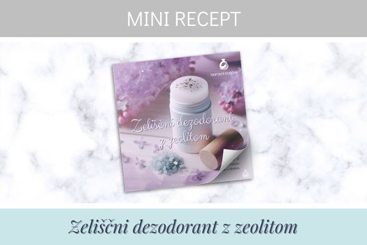 Zeliščni dezodorant z zeolitom