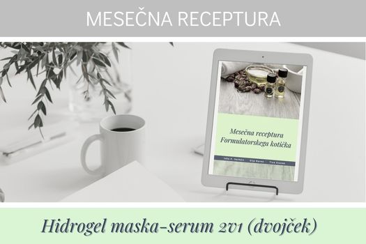 Hidrogel maska-serum 2v1 (dvojček)