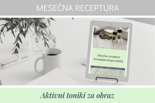 RECEPT: Aktivni toniki za obraz