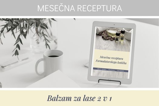 RECEPT: Balzam in maska za lase 2v1