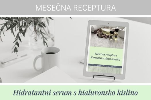 RECEPT: Hidratantni serum s hialuronsko kislino