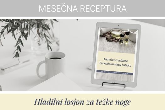 RECEPT: Hladilni losjon za težke noge