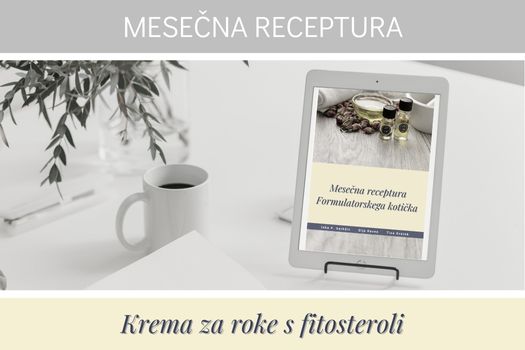 Krema za roke s fitosteroli