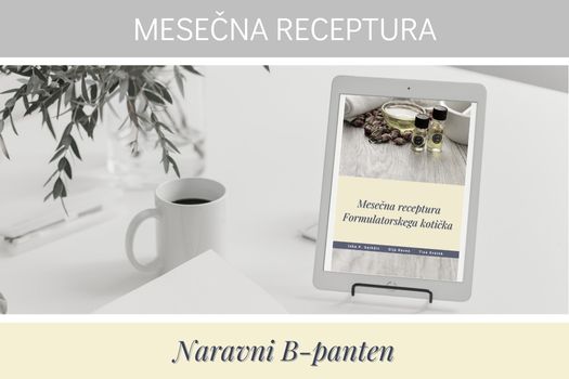 RECEPT: Naravni B-panten