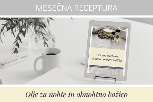 RECEPT: Olje za nohte in obnohtno kožico