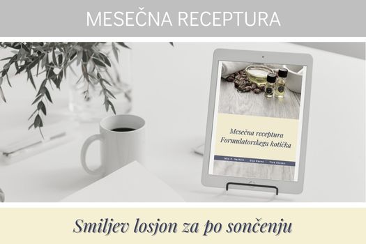 RECEPT: Smiljev losjon za po sončenju