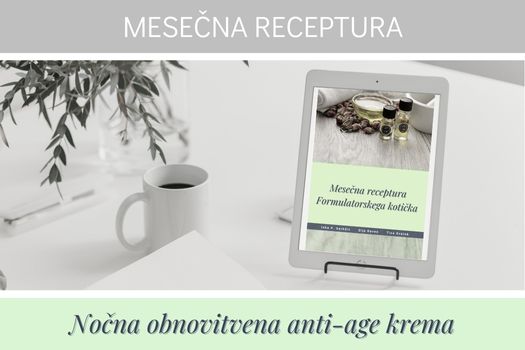 Nočna obnovitvena anti-age krema